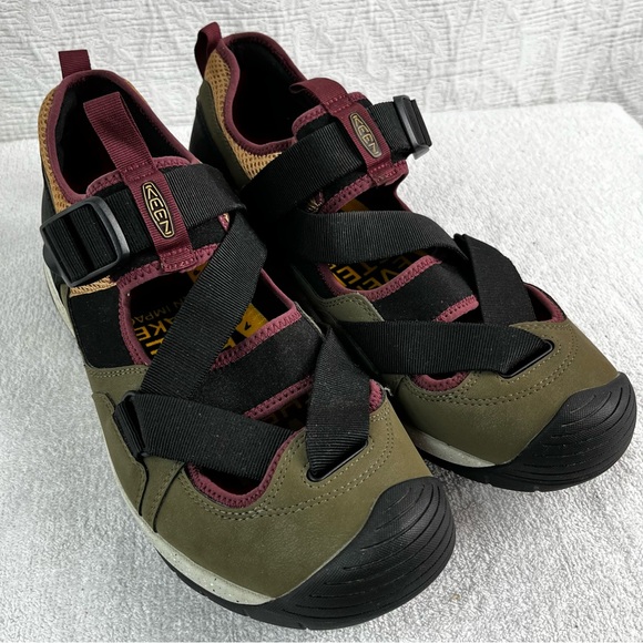 KEEN Zerraport II Trail Sandals Trekking Shoes Mens 13 Hiking Water Sneakers - Picture 14 of 16